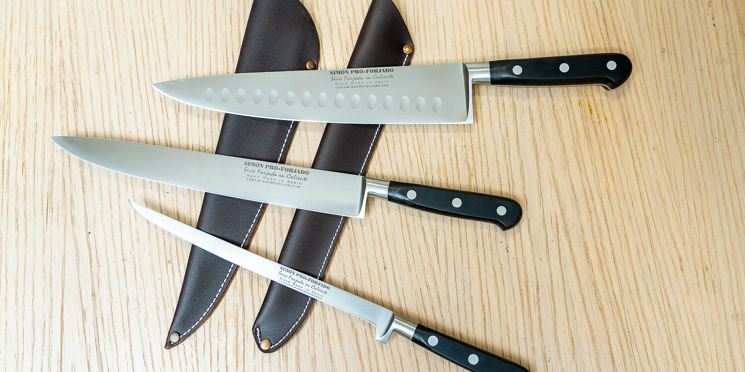 The three essential knives for cleaning and preparing fish - Simón